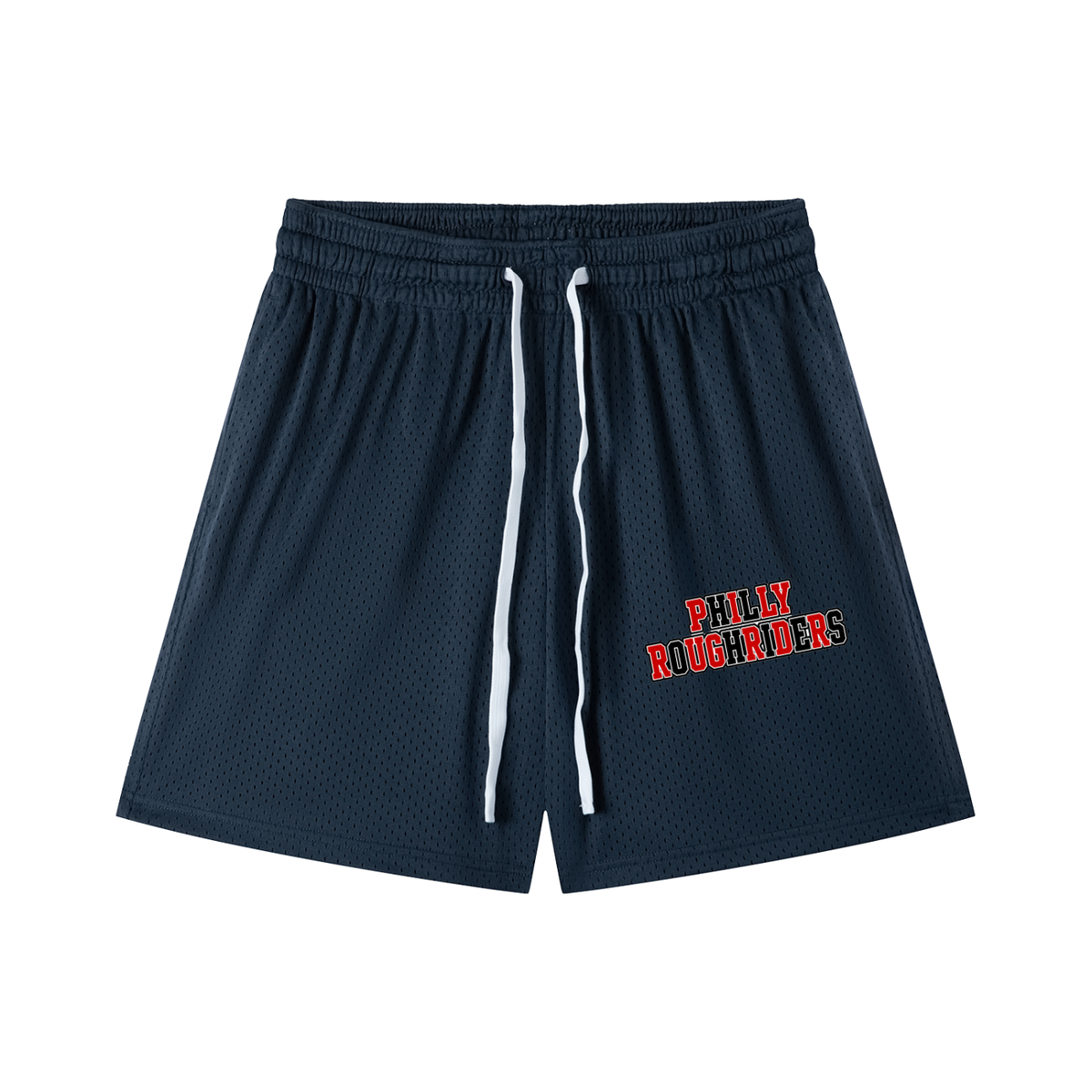 Philly RoughRiders Mesh Drawstring Shorts