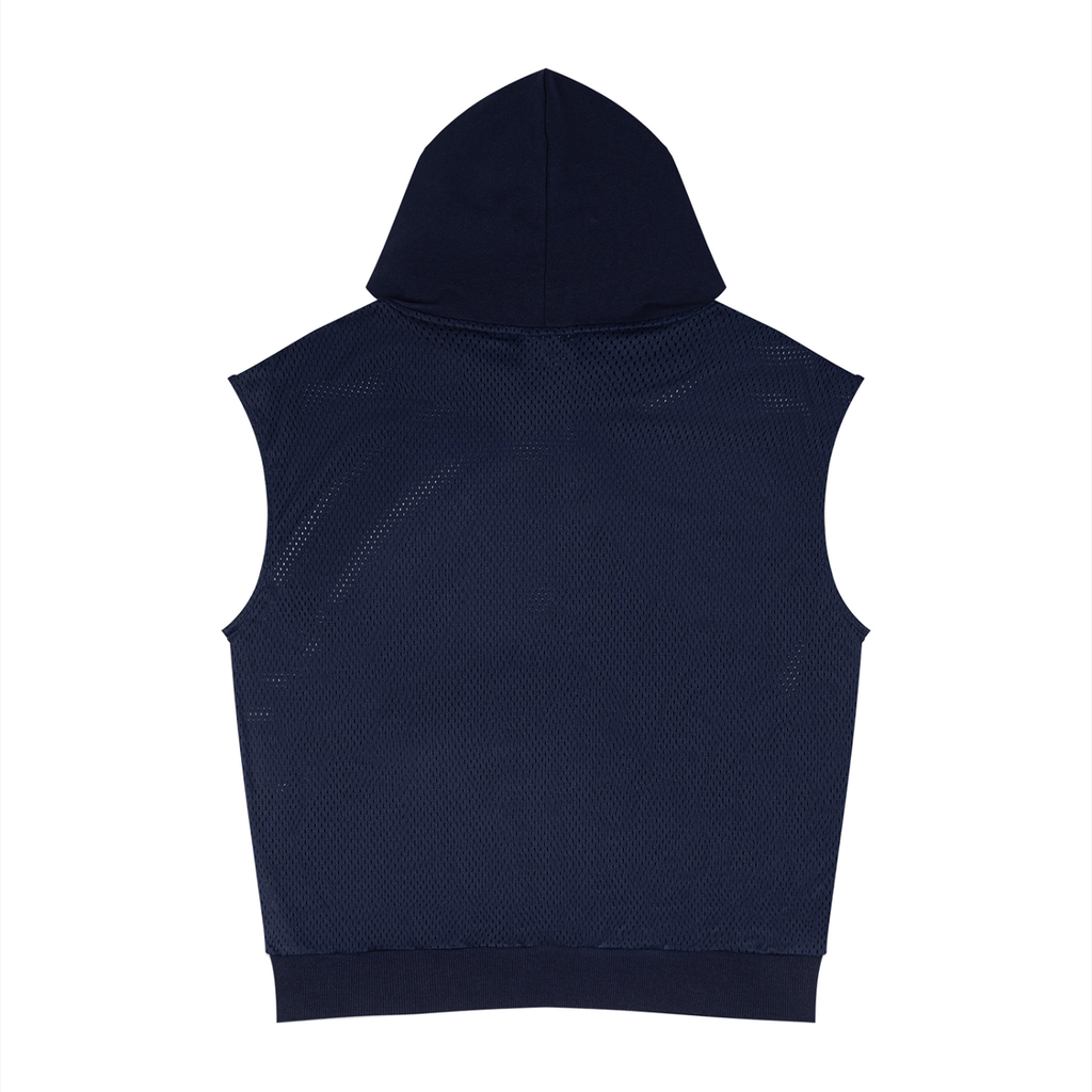 Philly RoughRiders Unisex Panel Mesh Sleeveless Hoodie