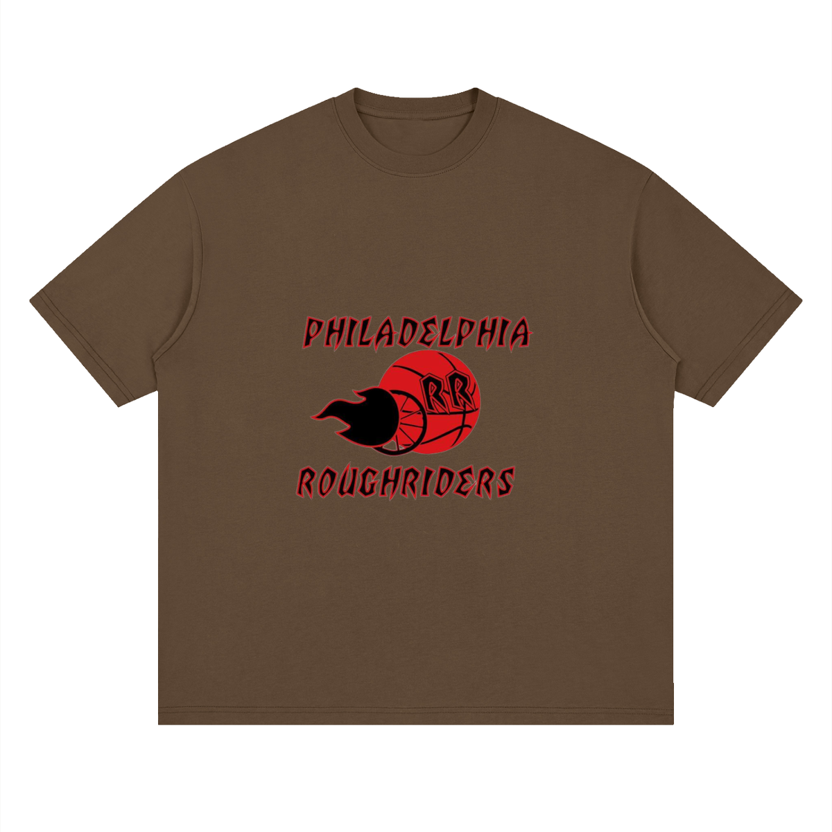 Philly RoughRiders Streetwear Loose Drop Shoulder T-Shirt