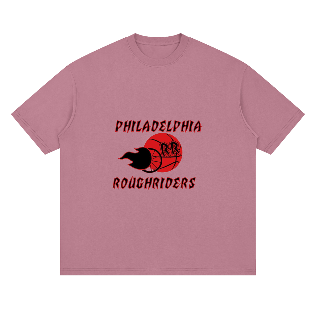 Philly RoughRiders Streetwear Loose Drop Shoulder T-Shirt