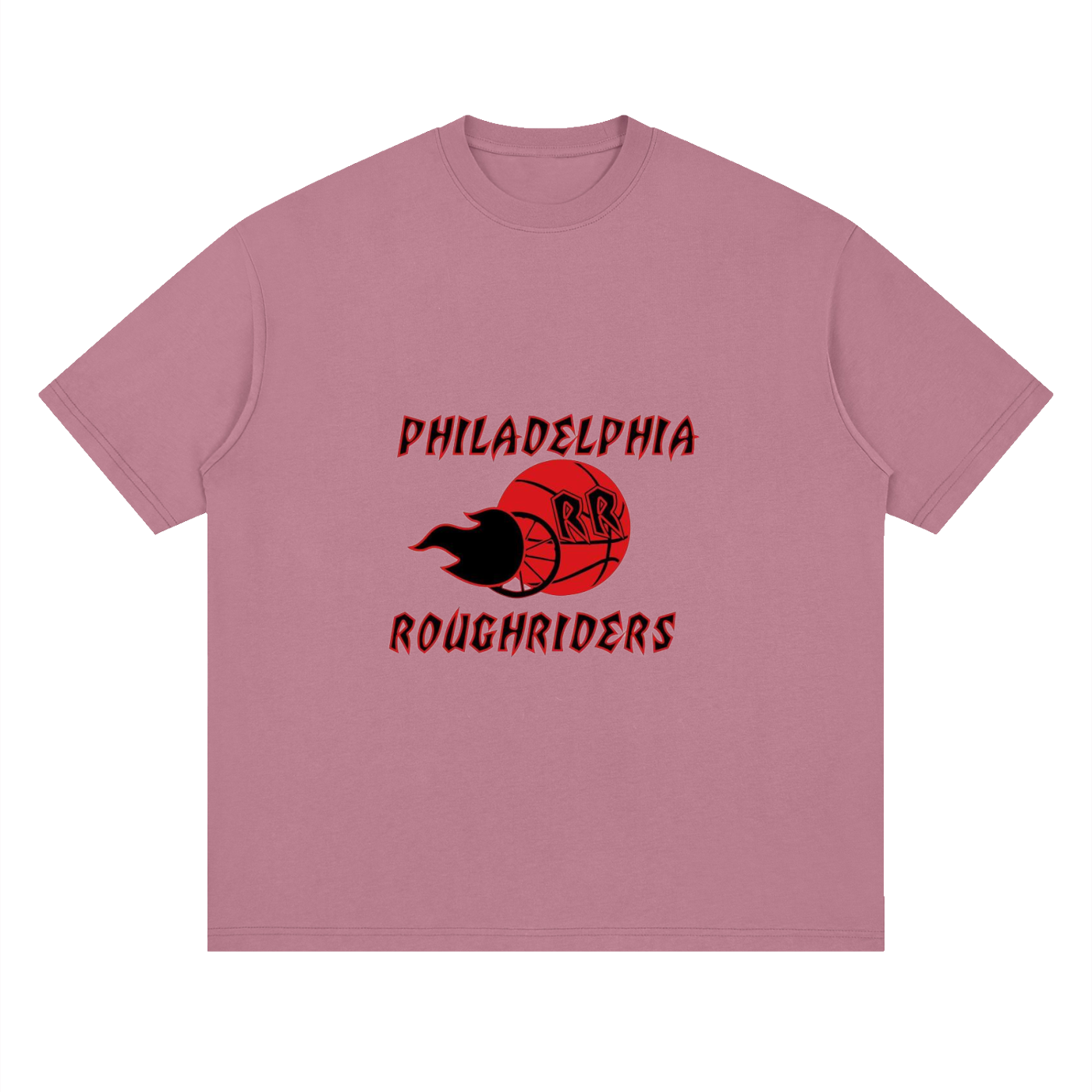 Philly RoughRiders Streetwear Loose Drop Shoulder T-Shirt