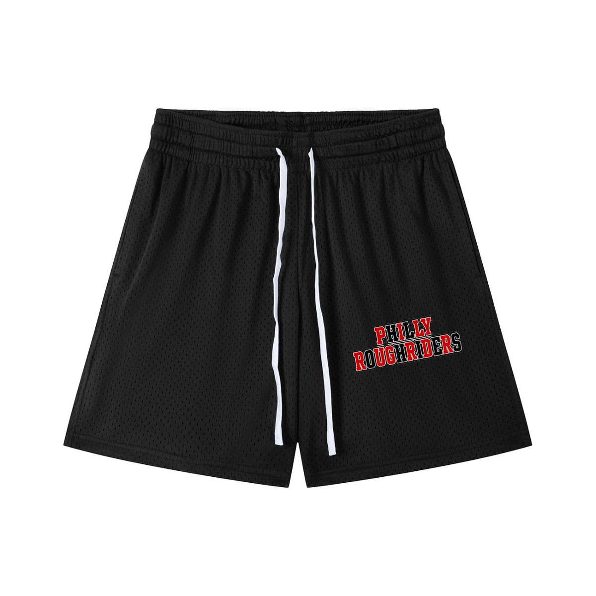 Philly RoughRiders Mesh Drawstring Shorts